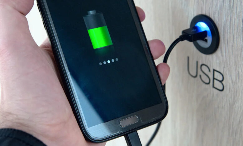 usb charging phone