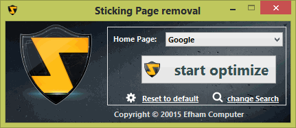 Sticking Page removal