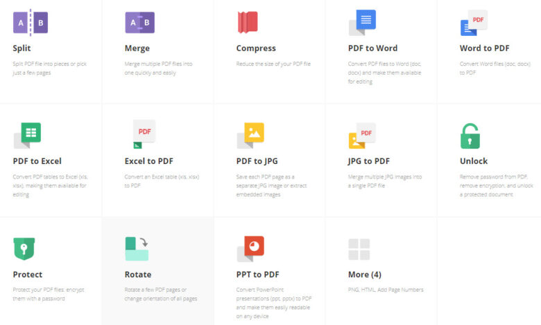 essential online pdf tools